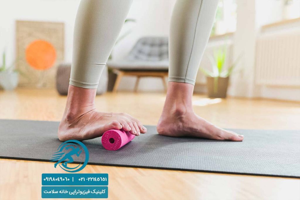 درمان خارپاشنه در منزل