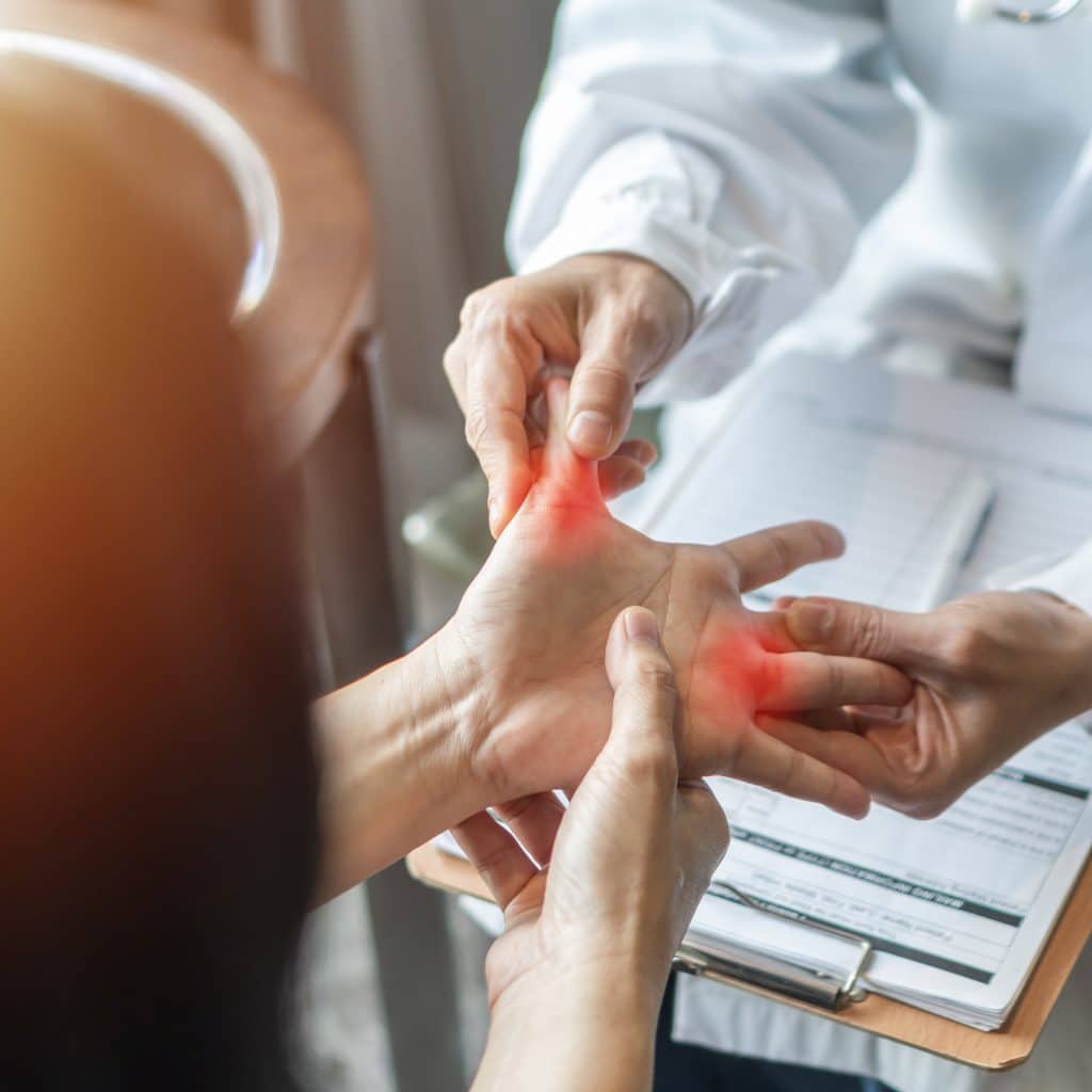 فیزیوتراپی دست - تریگر فینگر - انگشت ماشه ای