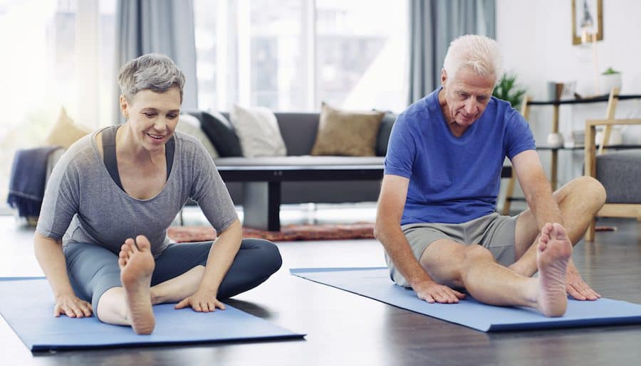 ورزش برای زانو درد سالمندان