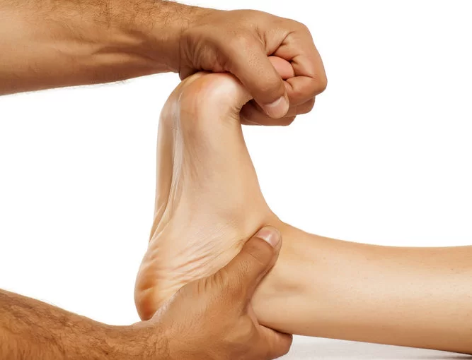 فیزیوتراپی صافی کف پا