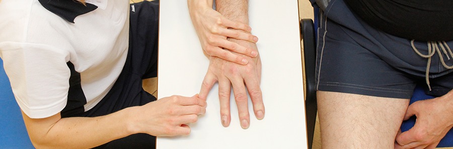 فیزیوتراپی انگشت دست