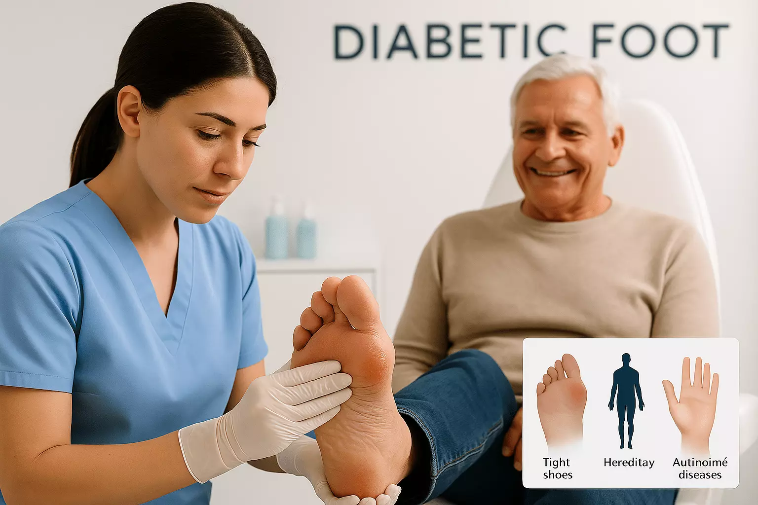 ترمیم و درمان زخم پای دیابتی با فیزیوتراپی