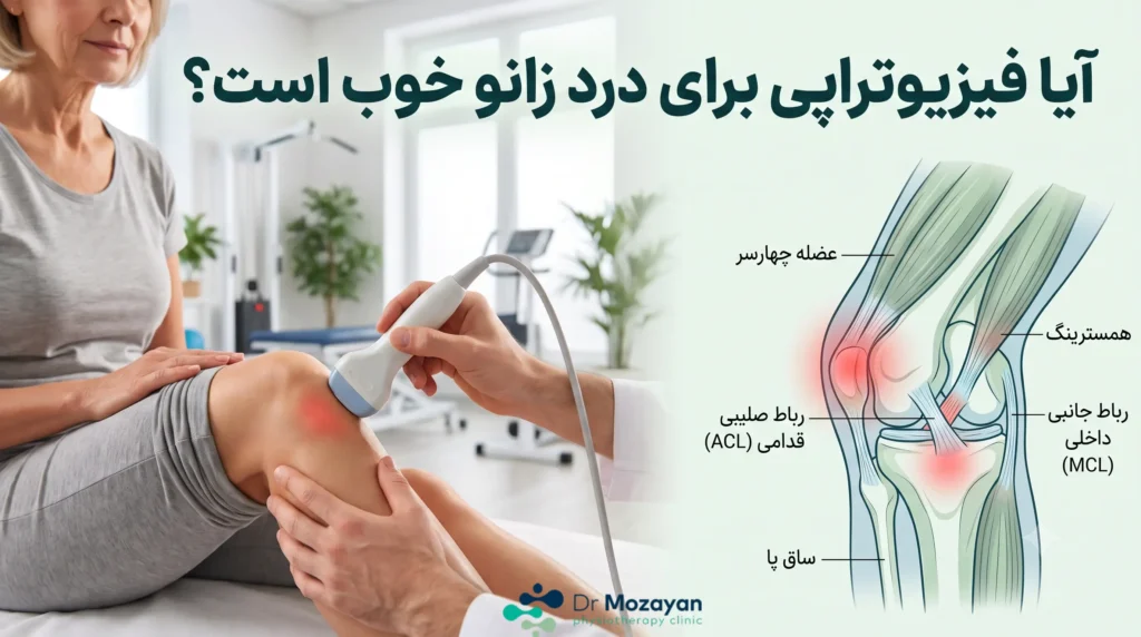 فیزیوتراپی برای درد زانو